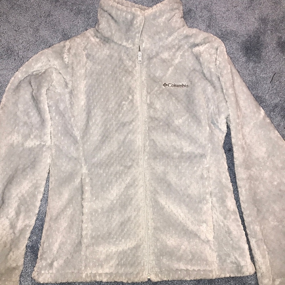 grey columbia jacket